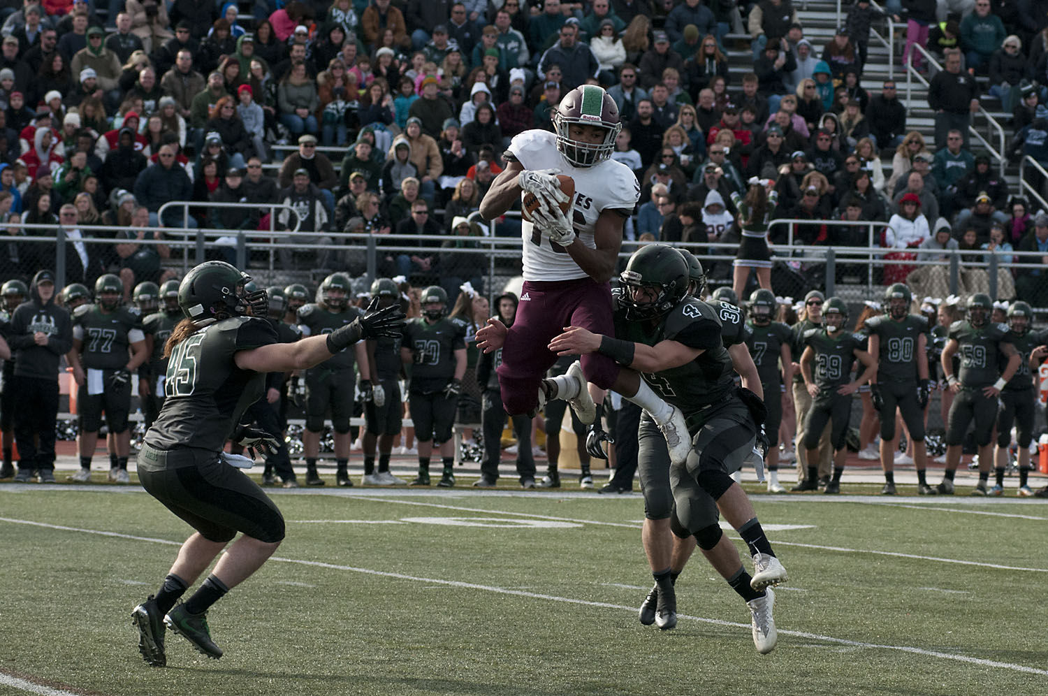 Cedar Creek vs West Deptford for the South Jersey Group II final Football